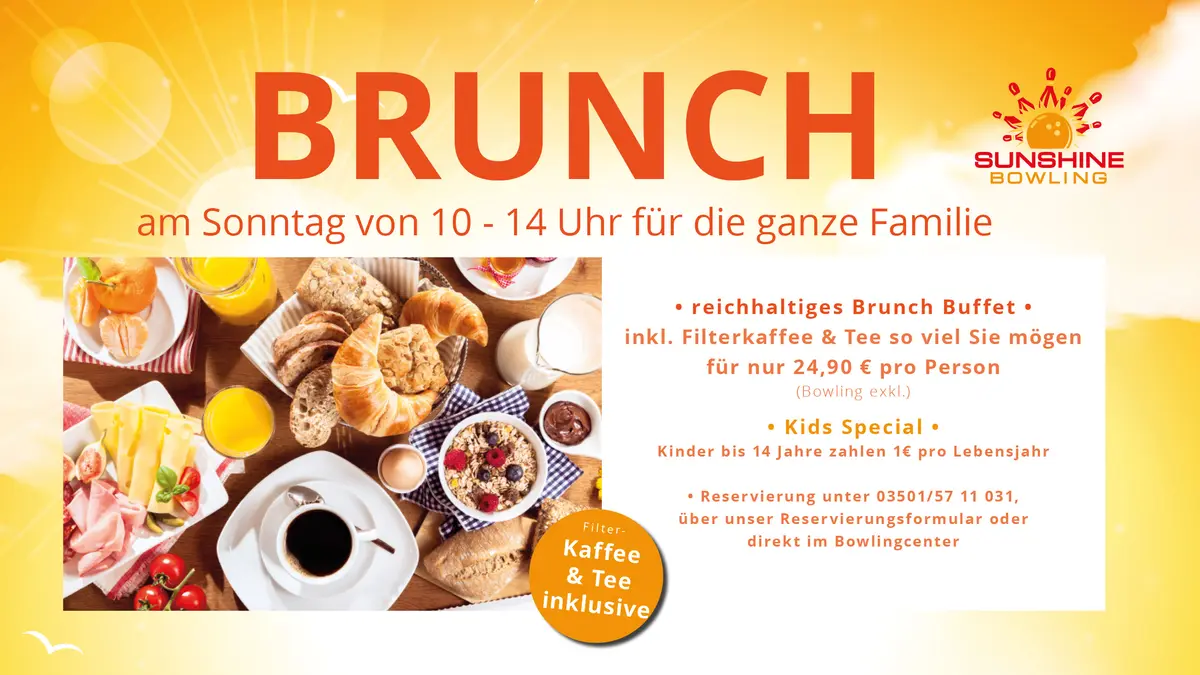 Sonntagsbrunch im Sunshine Bowling