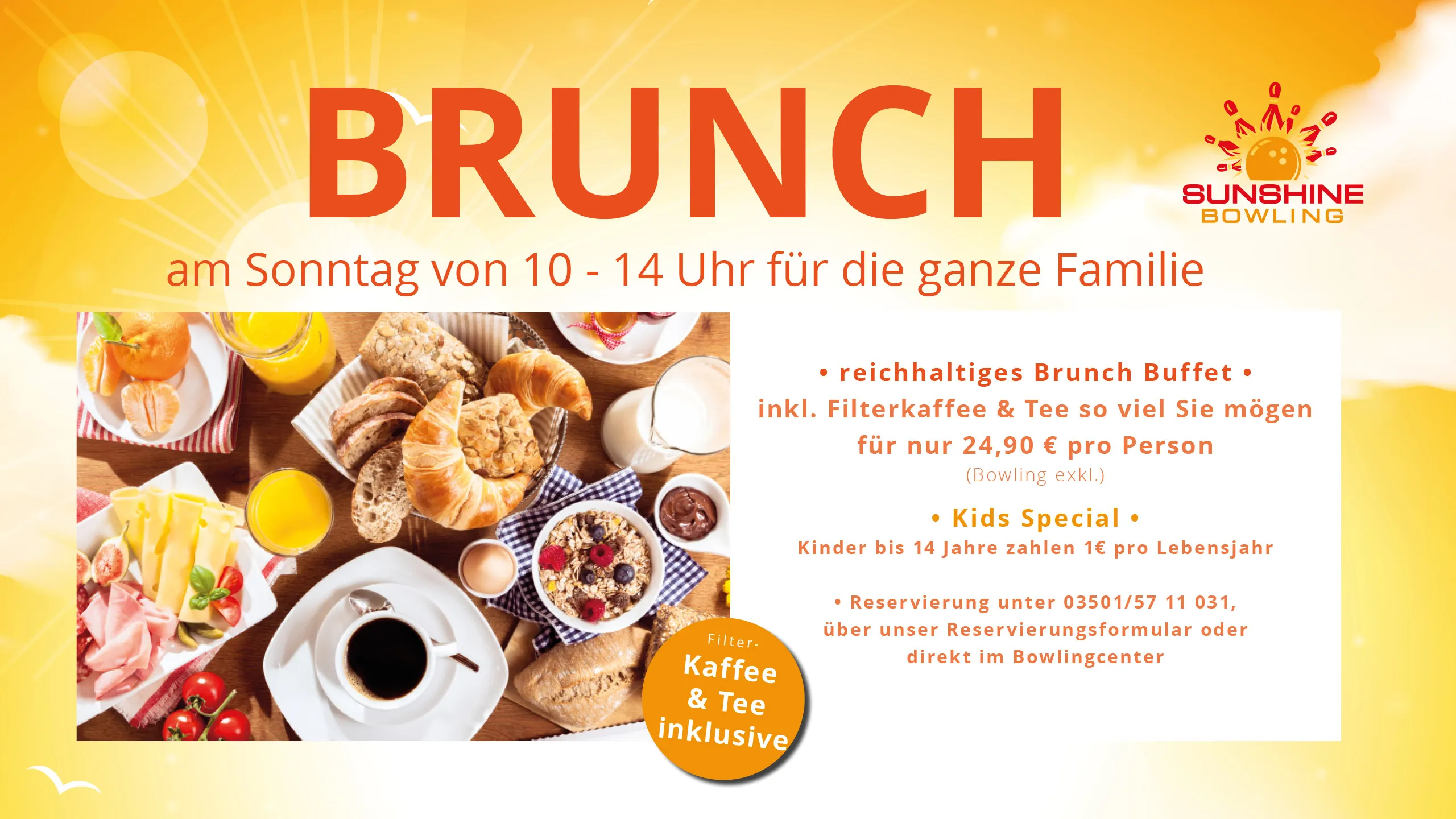 Sonntagsbrunch – Sunshine Bowling